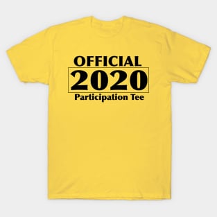 2020 Participation tee   (light tees) T-Shirt